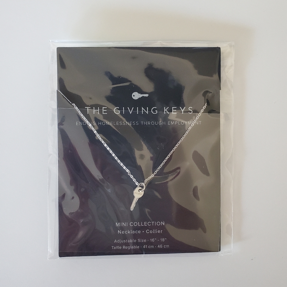 ⭐4/$20 The Giving‎ Keys Mini Key Necklace Believe